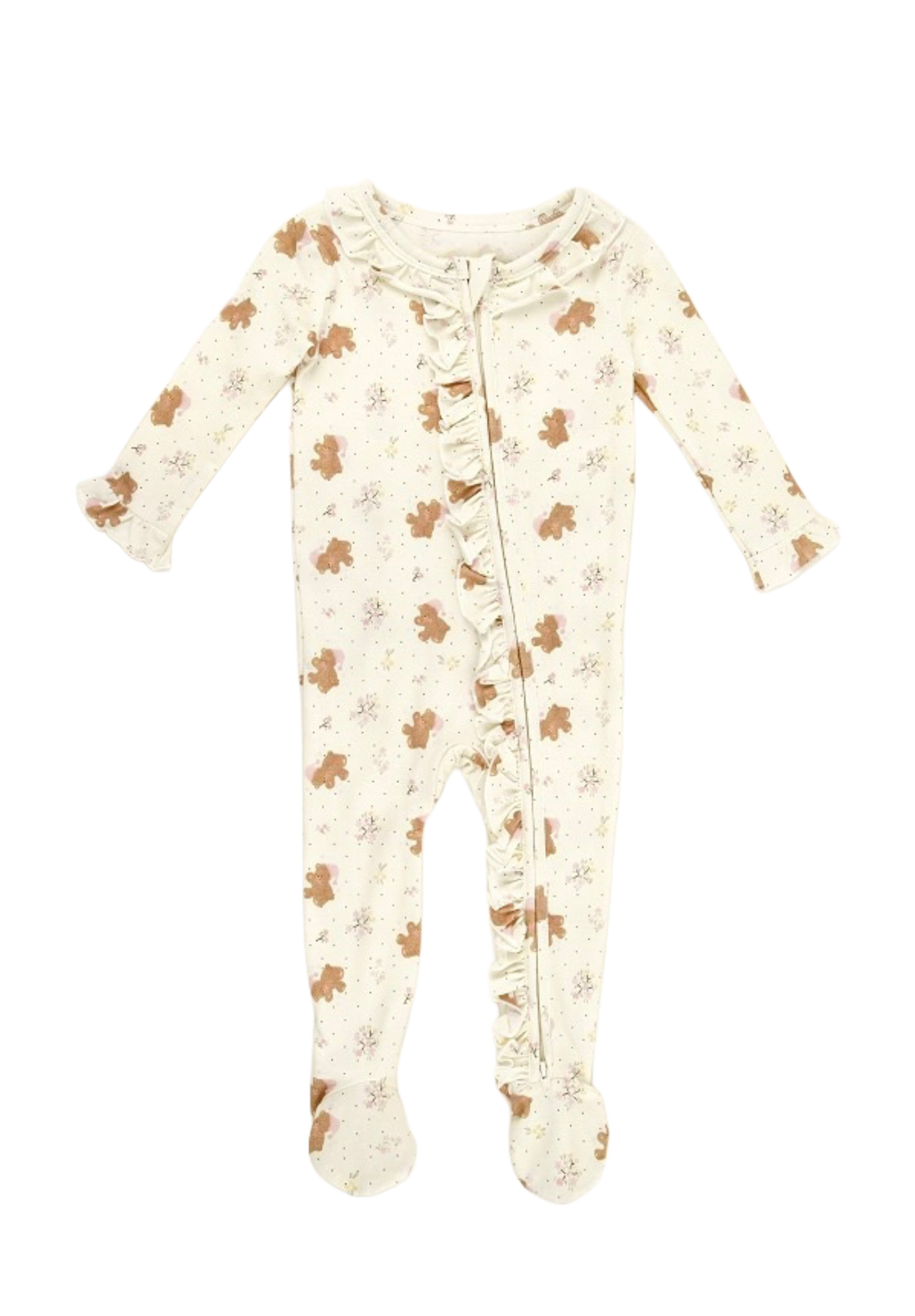 Floral Bear print