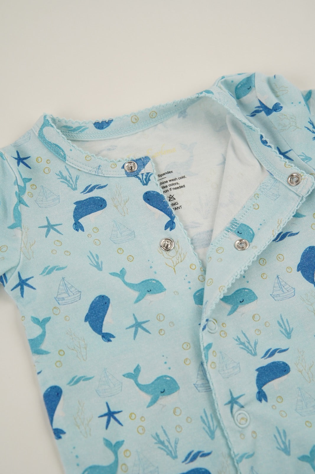 Whale onesie