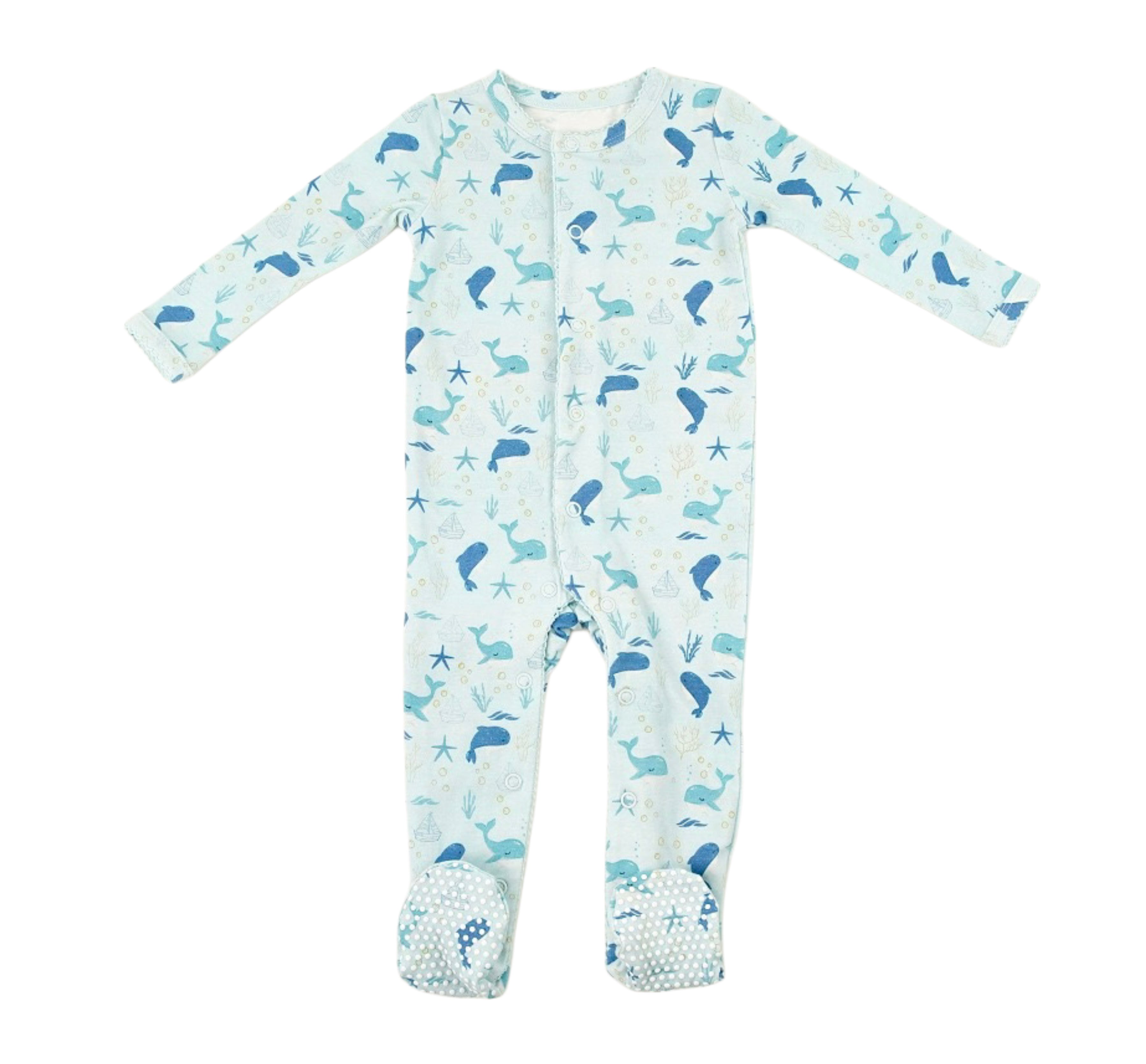 Whale onesie