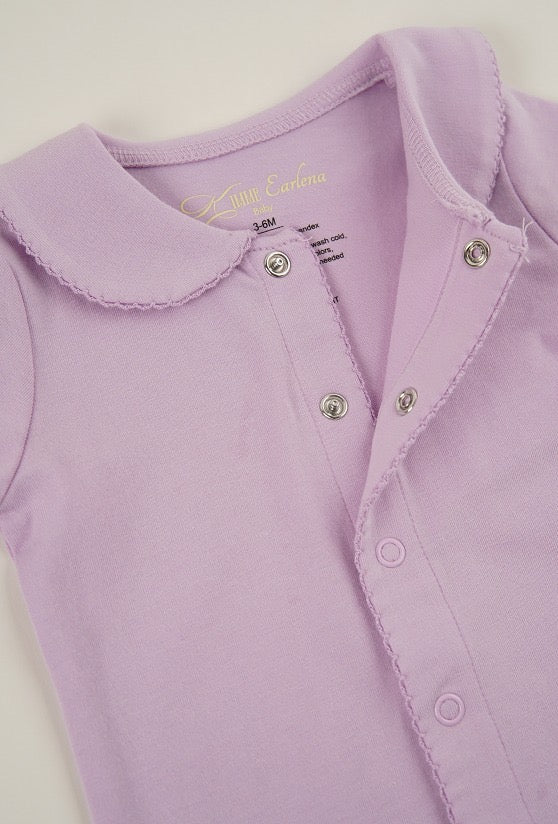 Lavender onesie