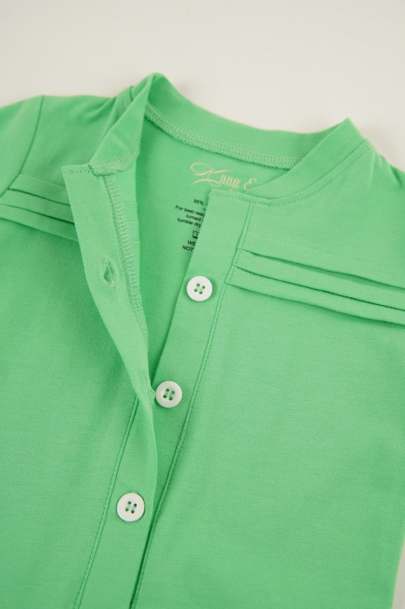 Lime green onesie